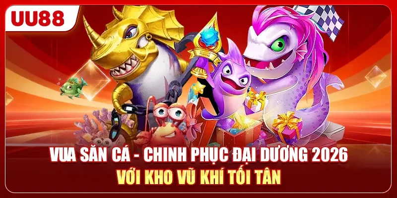 Vua săn cá - Chinh phục đại dương 2026 với kho vũ khí tối tân